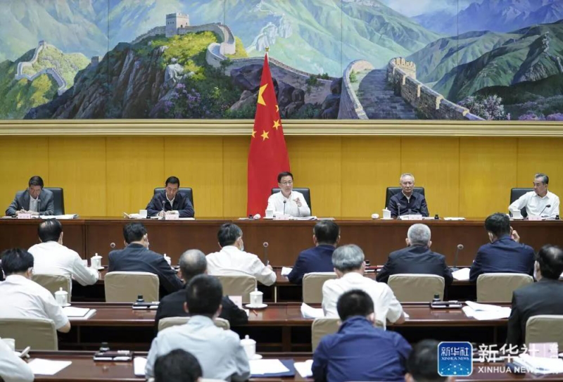 韓正:全面貫徹落實(shí)習(xí)近平生態(tài)文明思想 確保如期實(shí)現(xiàn)碳達(dá)峰碳中和目標(biāo)